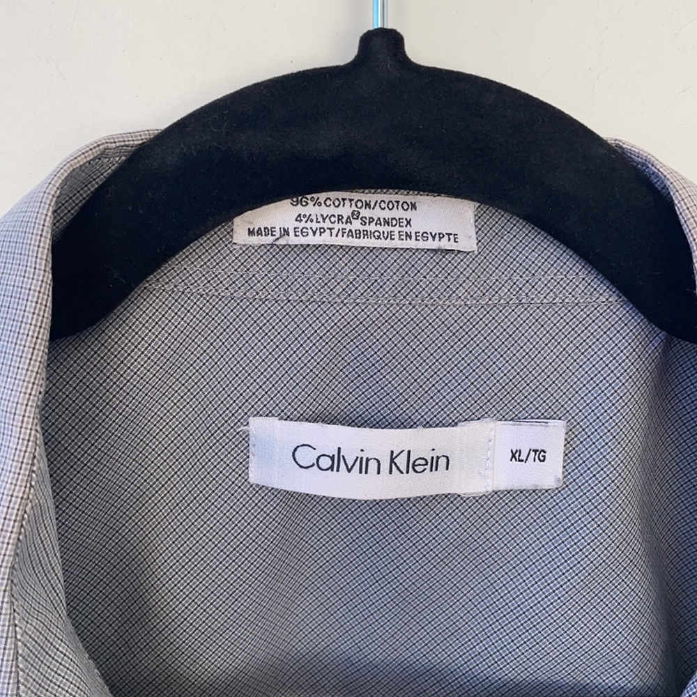 Calvin Klein Gray Button Down - image 4
